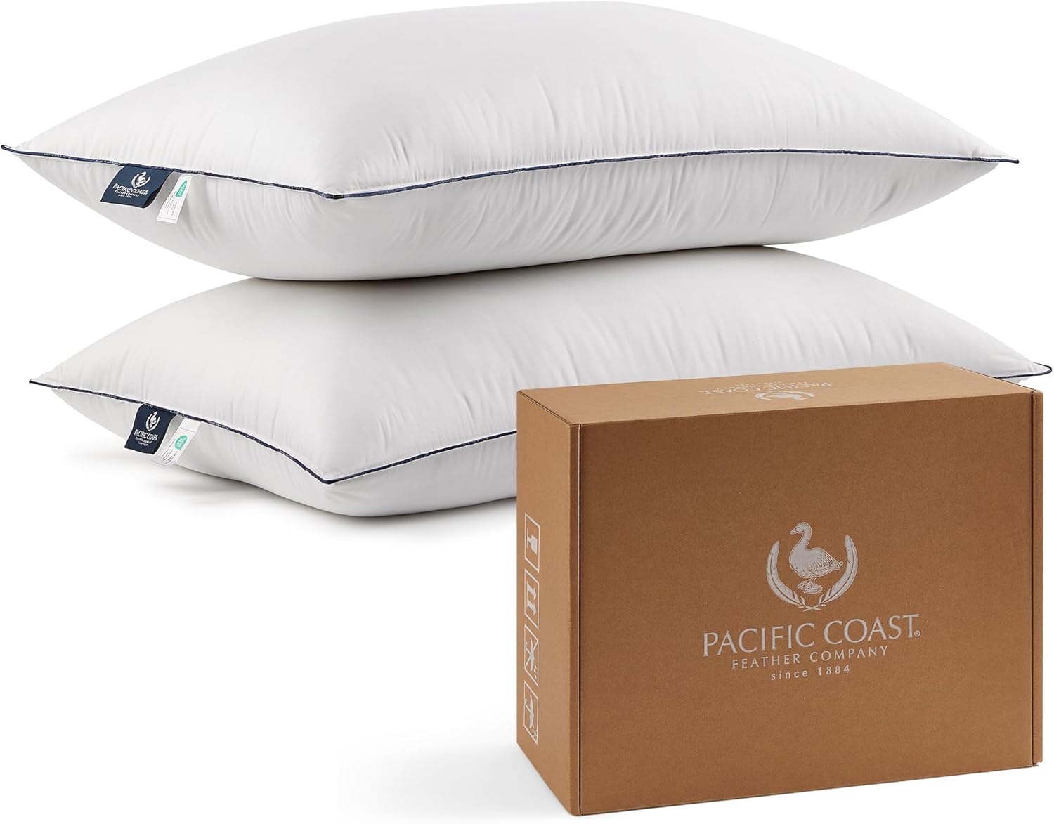 Down Pillow — Soft | Organic Cotton
